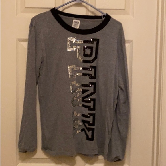 PINK Victoria's Secret Tops - Pink Long Sleeved Shirt